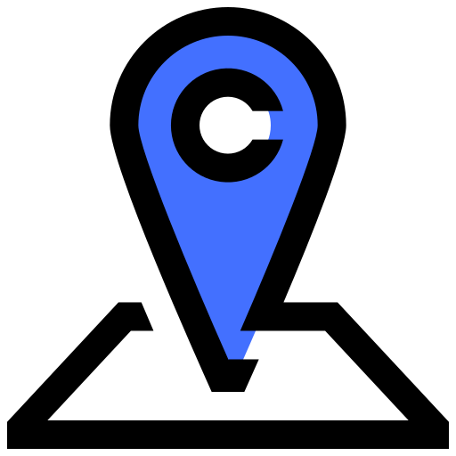 位置 Inipagistudio Blue icon