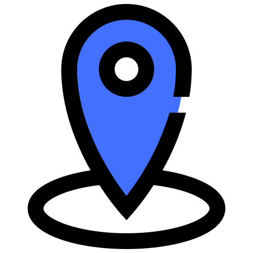 Location Inipagistudio Blue icon