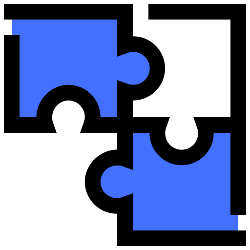 puzzle Inipagistudio Blue Icône
