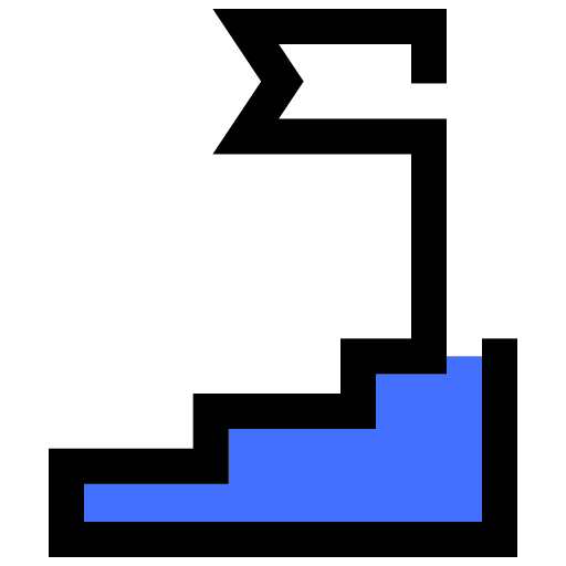 계단 Inipagistudio Blue icon