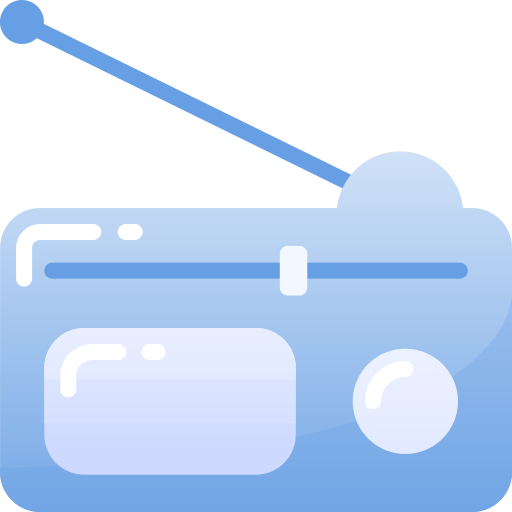 radio Inipagistudio Flat icon