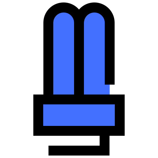 Bulb Inipagistudio Blue icon