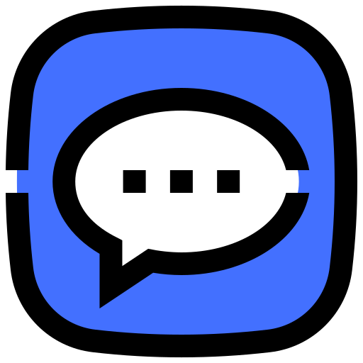 plaudern Inipagistudio Blue icon