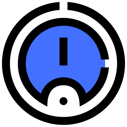 ancho de banda Inipagistudio Blue icono