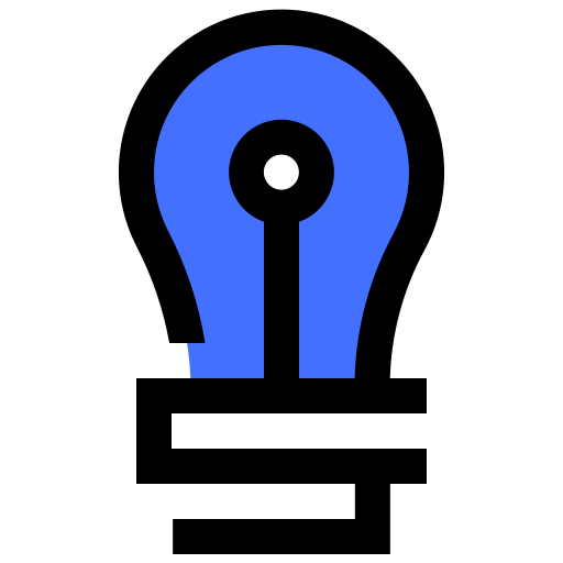 Lamp Inipagistudio Blue icon