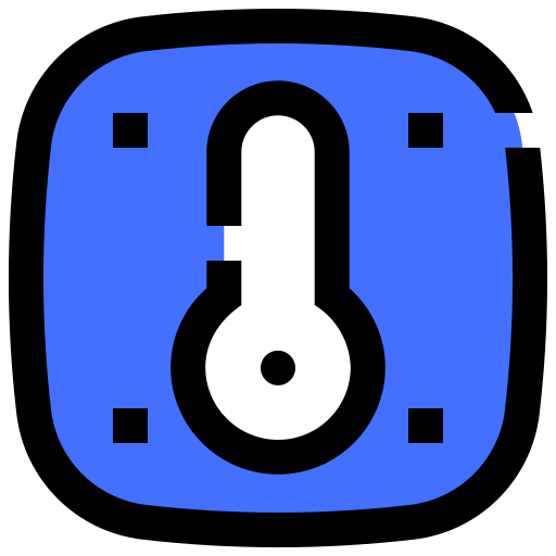 Temperature Inipagistudio Blue icon
