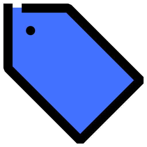 etykieta Inipagistudio Blue ikona