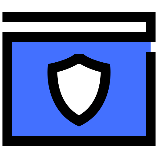 protection Inipagistudio Blue Icône
