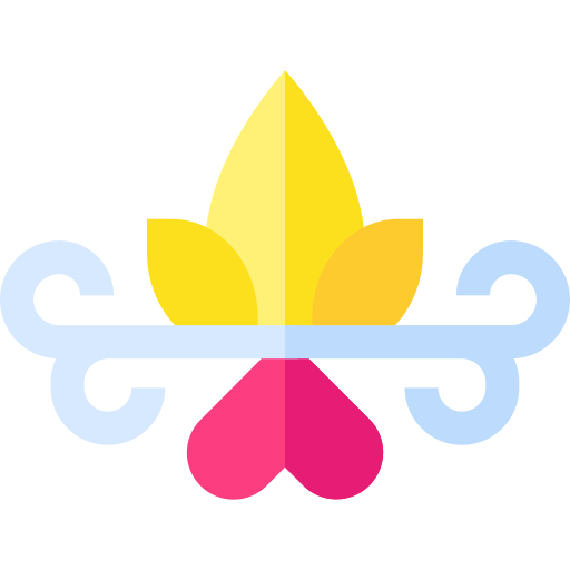 Floral Basic Straight Flat icon