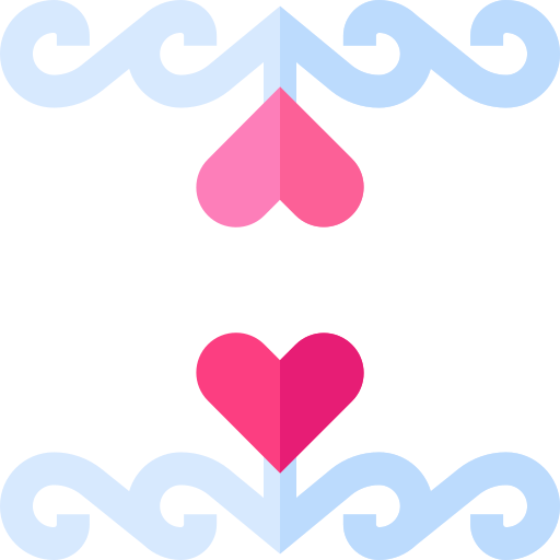 꽃 무늬 Basic Straight Flat icon