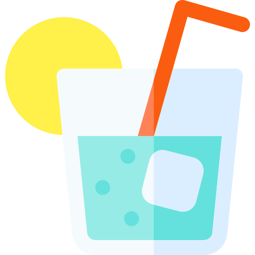 bebida Basic Rounded Flat icono
