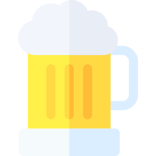 ビール Basic Rounded Flat icon