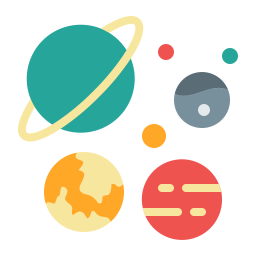 planetas Generic Flat icono