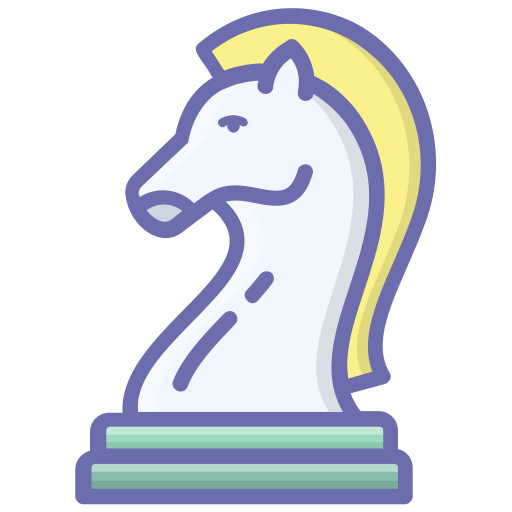 チェスの駒 Generic Outline Color icon