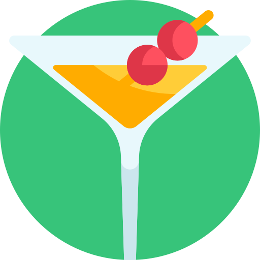 cocktail Detailed Flat Circular Flat icoon