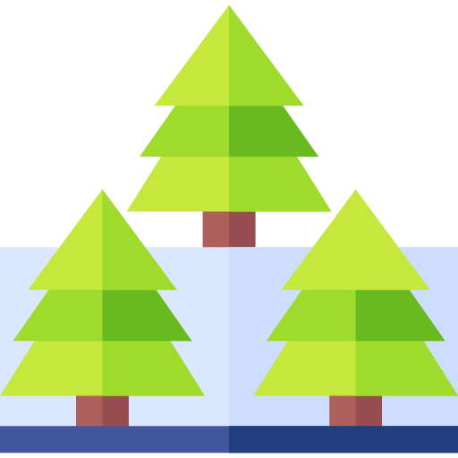 bosque Basic Straight Flat icono