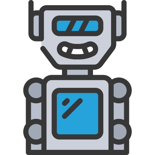 Robot Juicy Fish Soft-fill icon