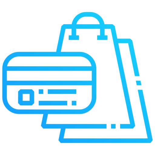 paiement en ligne Generic Gradient Icône