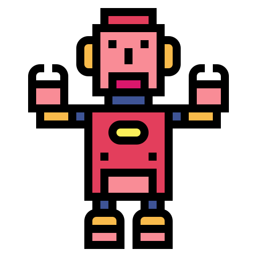 Robot Smalllikeart Lineal Color icon