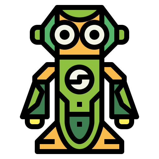 roboter Smalllikeart Lineal Color icon