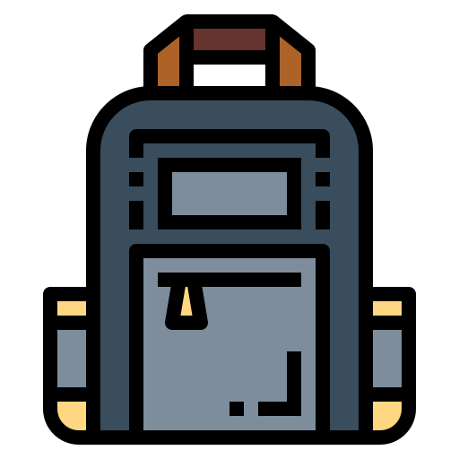 School bag Smalllikeart Lineal Color icon