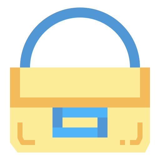 Handbag Smalllikeart Flat icon