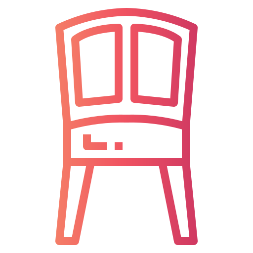 silla Smalllikeart Gradient icono