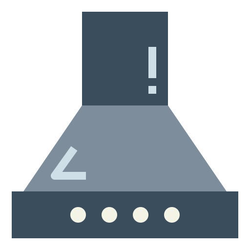 campana de extracción Smalllikeart Flat icono