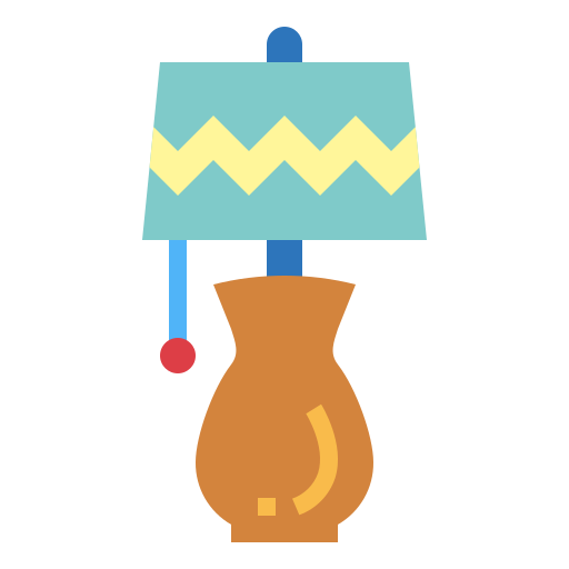 Lamp Smalllikeart Flat icon