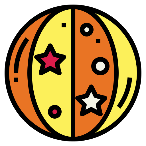 pelota Smalllikeart Lineal Color icono