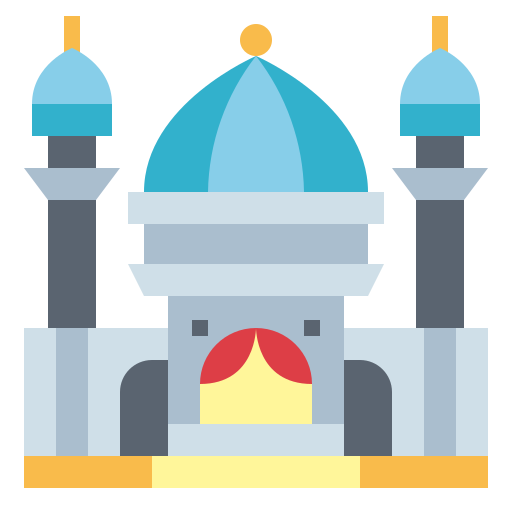 mosquée Smalllikeart Flat Icône