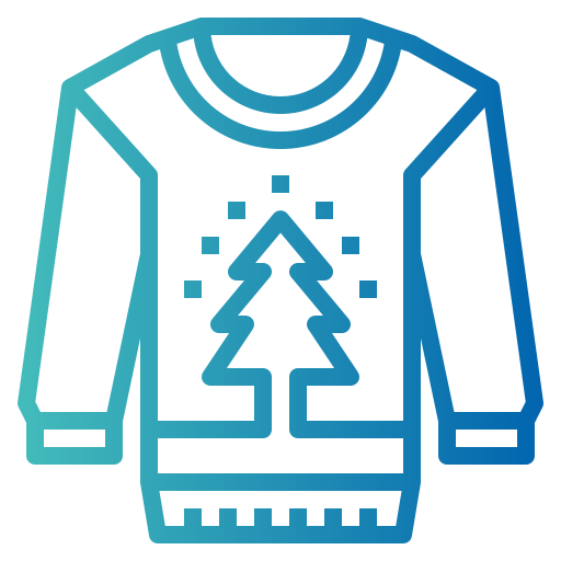 Sweater Smalllikeart Gradient icon