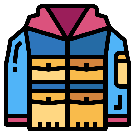 Coat Smalllikeart Lineal Color icon