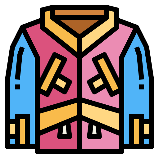 Jacket Smalllikeart Lineal Color icon