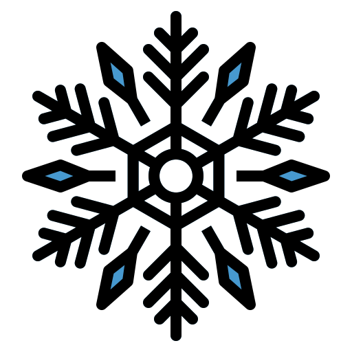 Snowflake photo3idea_studio Lineal Color icon