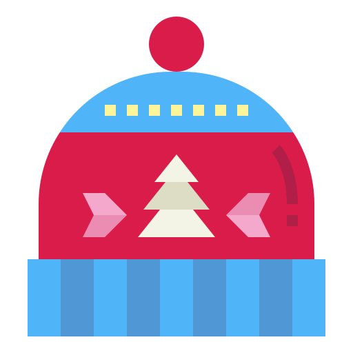 czapka zimowa Smalllikeart Flat ikona