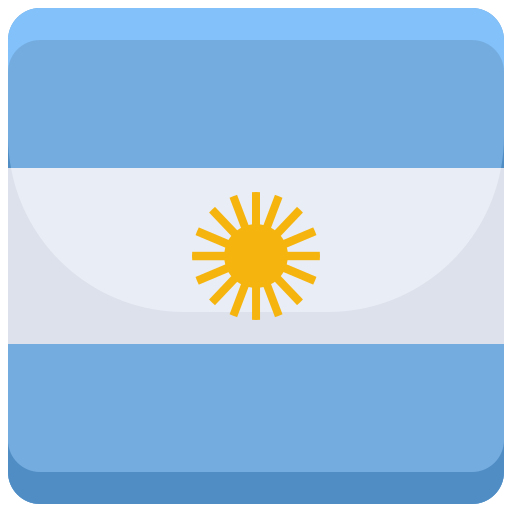 argentina Justicon Flat Ícone