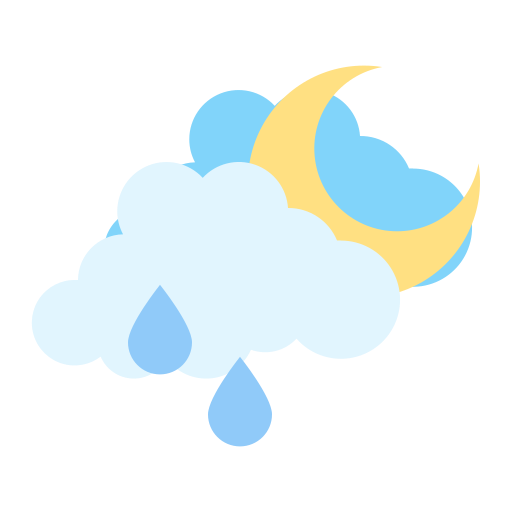 lluvia Generic Flat icono