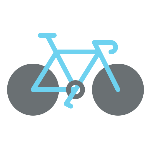 bicicleta Iconixar Flat icono