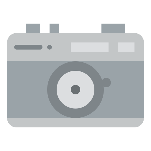 カメラ Iconixar Flat icon