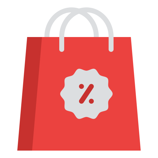 Shopping bag Iconixar Flat icon