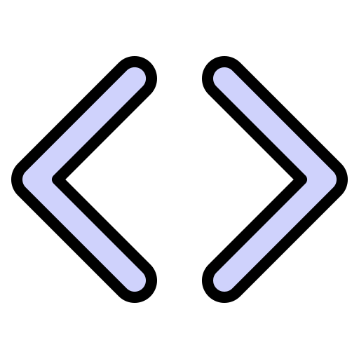 sinistra e destra Iconixar Lineal Color icona