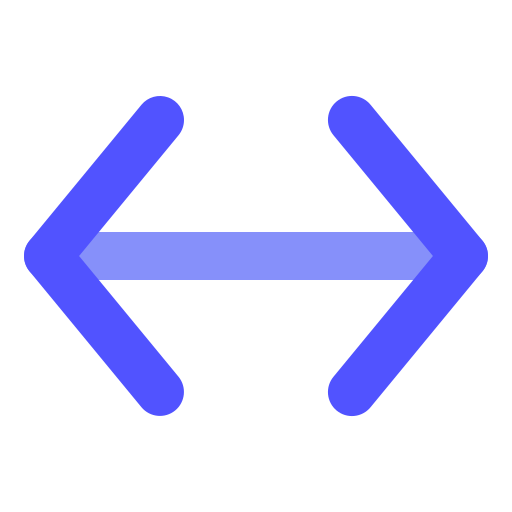 verticaal formaat wijzigen Iconixar Flat icoon