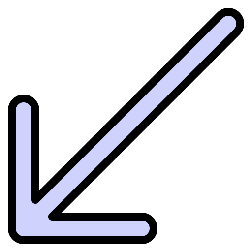 Diagonal Iconixar Lineal Color icon