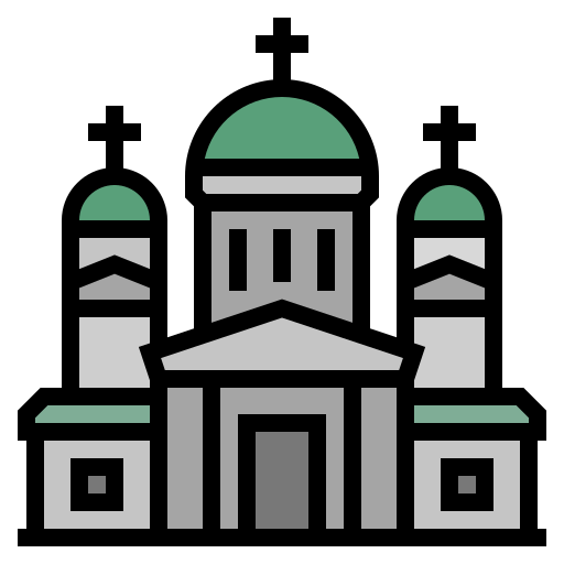 Helsinki senate square Generic Outline Color icon