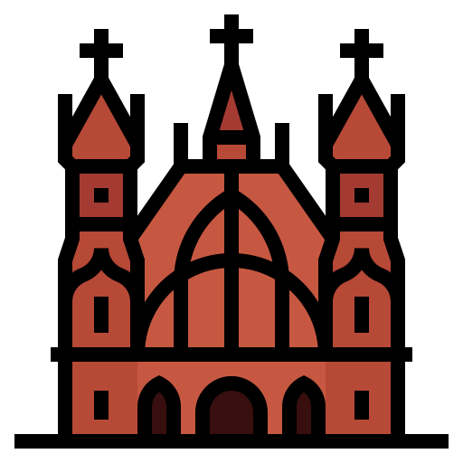kirche Generic Outline Color icon