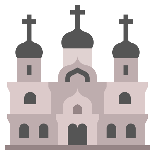 catedral de alexander nevsky Generic Flat Ícone