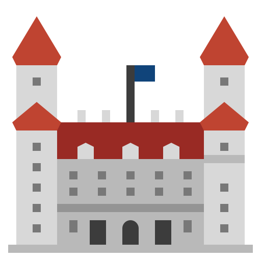 castillo de bratislava Generic Flat icono