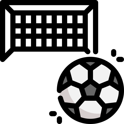 Футбольный Generic Outline Color иконка