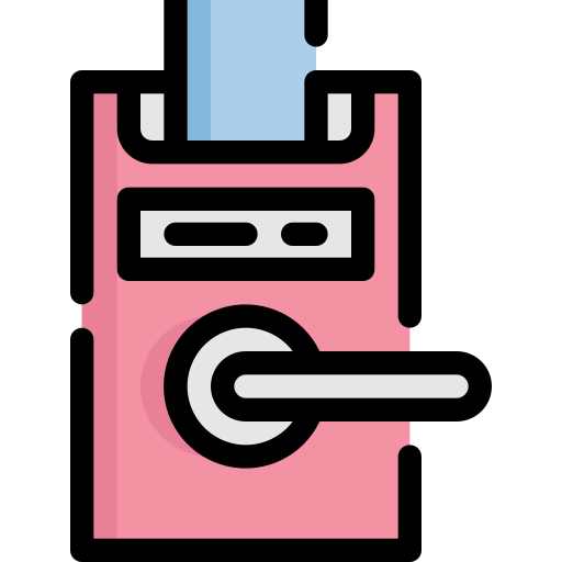 키 카드 Generic Outline Color icon